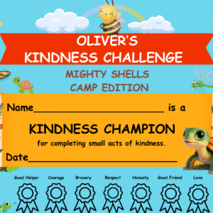 Mighty Shells Kindness Challenge for Campers